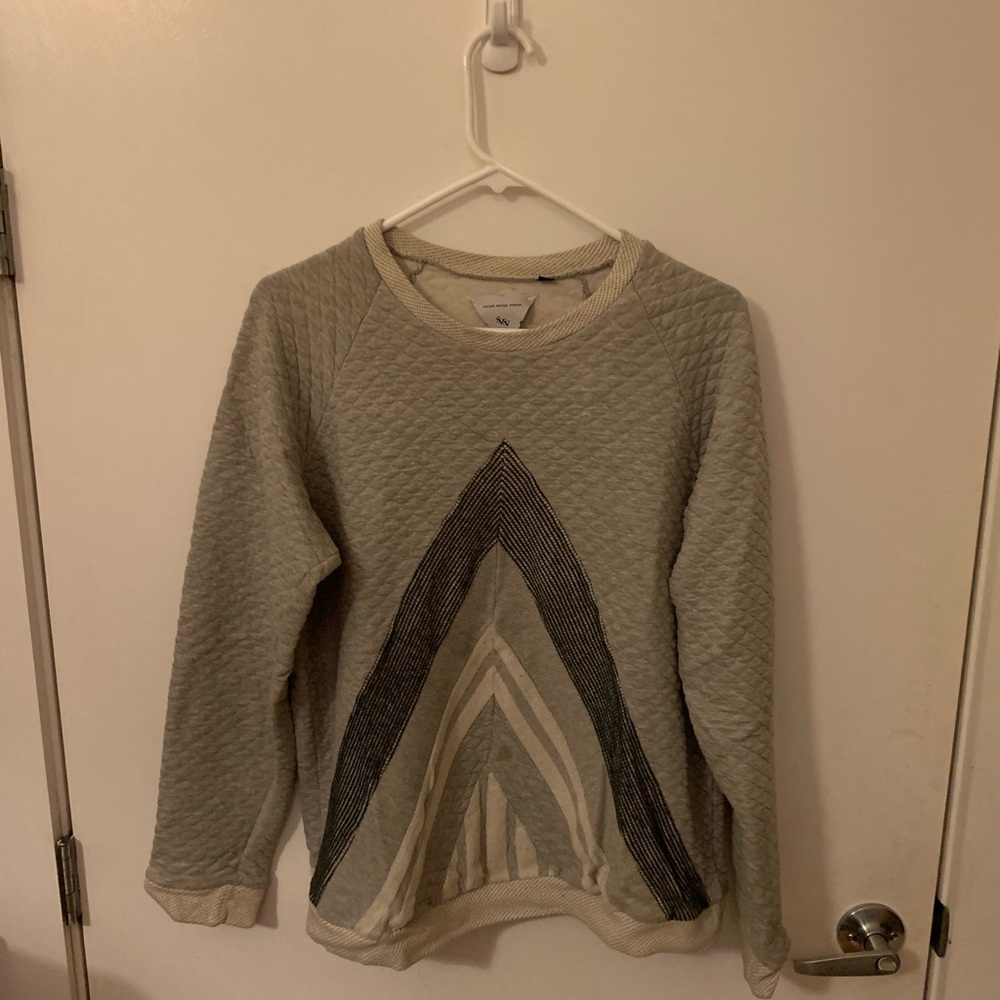 SERUM VERSUS VENOM QUILTED SWEATSHIRT THRIFTED